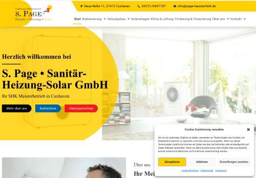 S. Page • Sanitär-Heizung-Solar GmbH