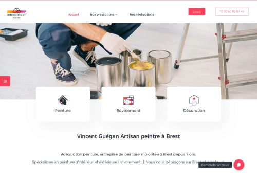 Adéquation peinture