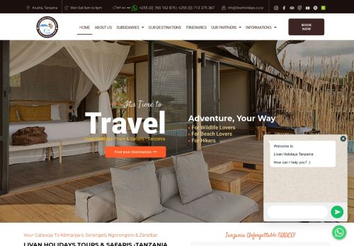 Livan Holidays Tours & Safaris-Tanzania