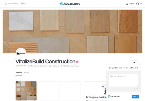 VitalizeBuild Construction