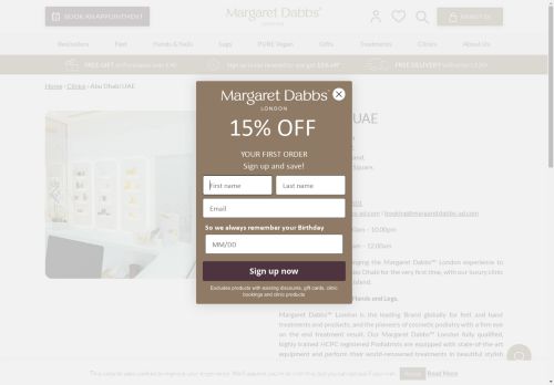 Margaret Dabbs®️ London Sole Lounge