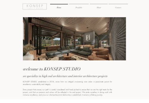 KONSEP ARCHITECTURE STUDIO