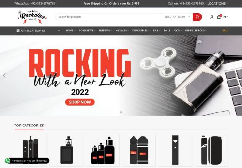 elfbar elfa master akku Rock Star - Vape The Nostalgia - Vape Juice main image 0