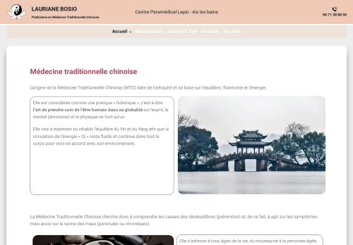 Lauriane Bosio - Médecine Traditionnelle Chinoise