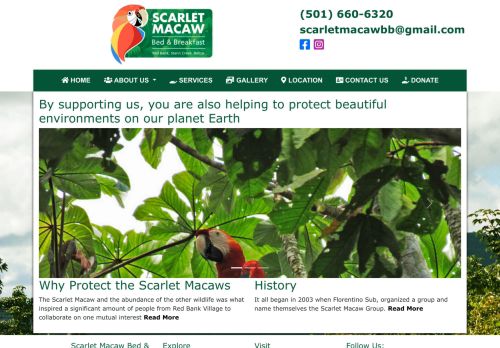 Scarlet Macaw Bed and Breakfast