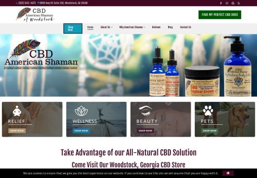 CBD American Shaman of Woodstock