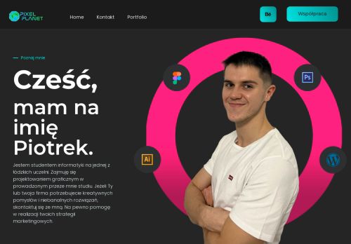 Pixel Planet Piotr Trochonowicz