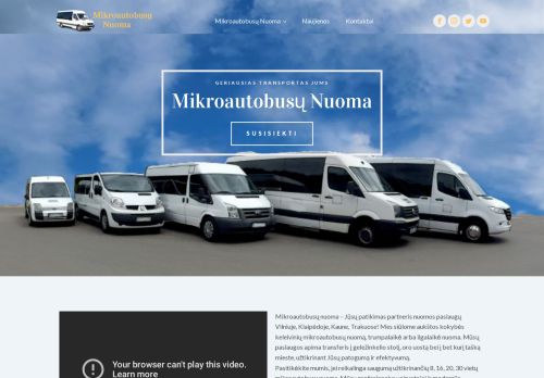 Mikroautobusų nuoma