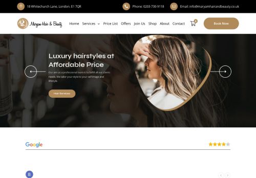 Maryam Hair & Beauty Salon