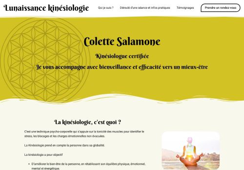 Lunaissance Kinésiologie - Colette Salamone