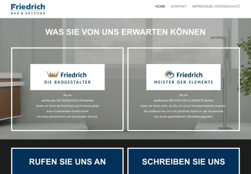Bäderstudio-Heiztechnik Friedrich GmbH