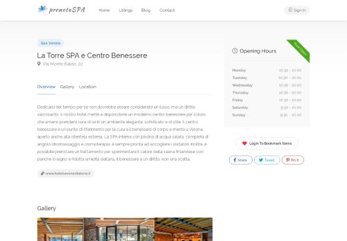 La Torre SPA e Centro Benessere