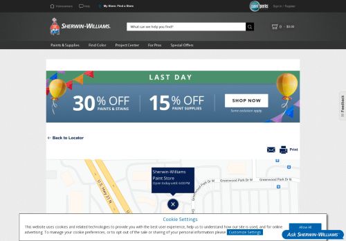 Sherwin-Williams Paint Store