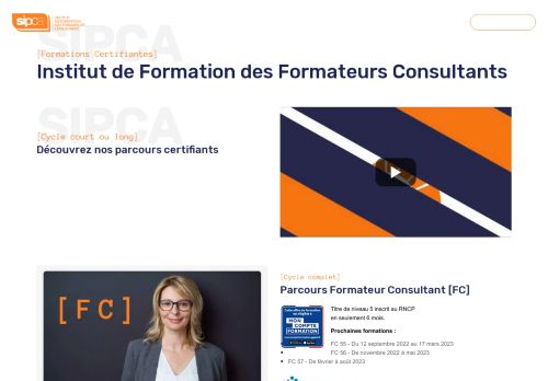 Sipca - Le Centre De Formation Des Formateurs Et Formateurs-Consultants