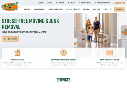 College Hunks Hauling Junk and Moving Portland