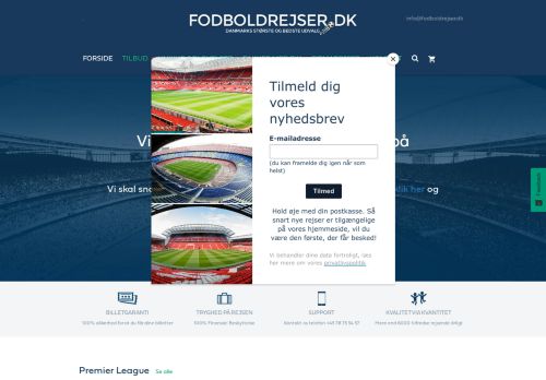 www.fodboldrejser.dk