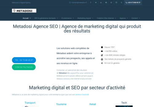 Metadosi Agence SEO