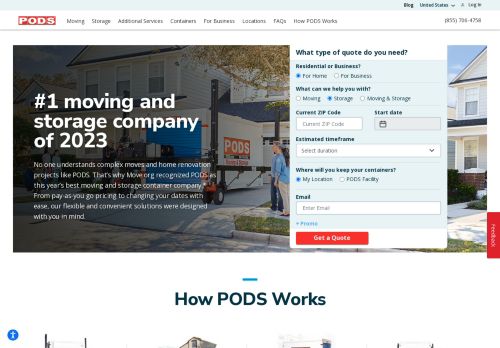 PODS Moving & Storage