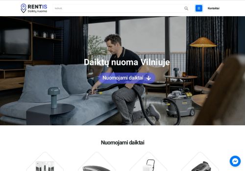 Rentis - Daiktų nuoma