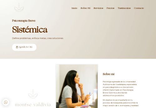 Psicologa Montse Valdivia