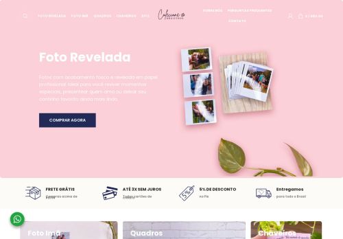 Colecione Registros - Revelação de fotos e personalizados