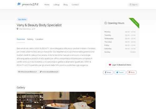 Vany & Beauty Body Specialist