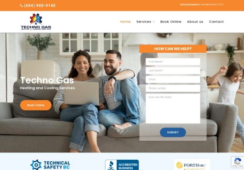 Techno Gas Heating & Cooling Services Ltd.