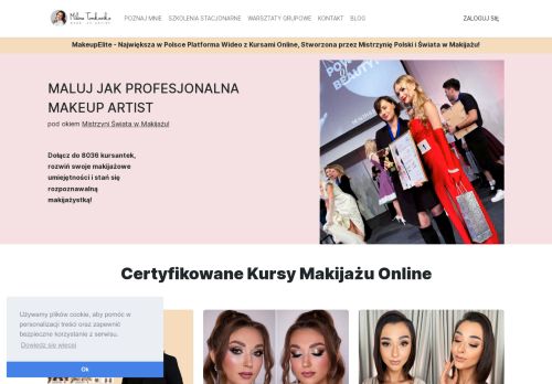 MakeupElite - Certyfikowane Kursy Makijażu Online