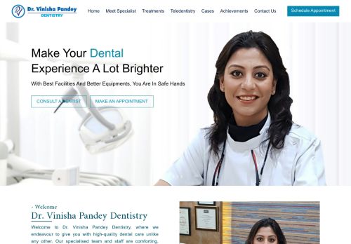 Dr.Vinisha Pandey Dentistry