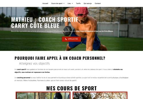 Mathieu Quiles - Coach Sportif Cote Bleue ️‍ ️