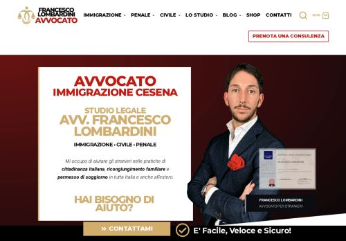 Avvocato Francesco Lombardini • Studio Legale Cesena | Immigrazione | Penale | Civile