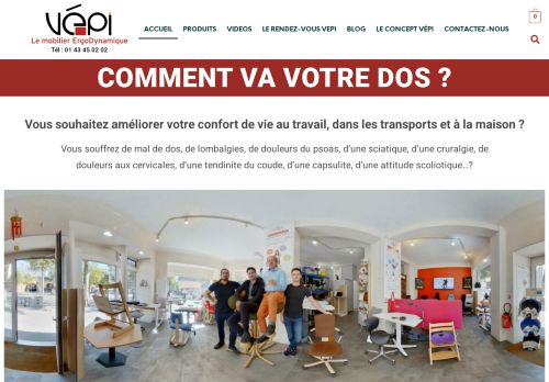 Vépi Mobilier Ergodynamique
