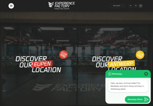 Experience Factory Eupen | Karting & Games