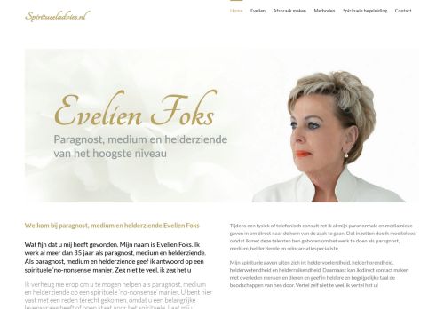 Paragnost helderziende medium Evelien Foks