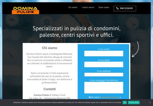 DOMINA PULIZIE Servizi di pulizia - Pulizie professionali uffici - Appartamenti - Pulizia palestre -