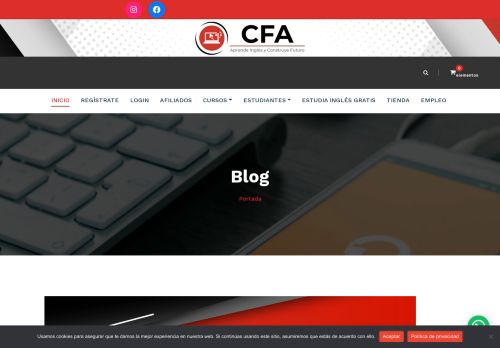 CFA / Aprende Inglés Y Construye Futuro