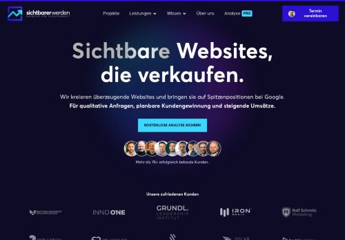 SichtbarerWerden GmbH | Webdesign (Wordpress & Webflow) + SEO Agentur Nürnberg