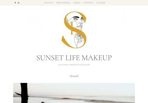 Sunset Life Makeup Anaïs Dumont Maquilleuse professionnelle à domicile Mariage