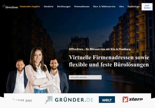 OfficeStars - virtueller Büroservice