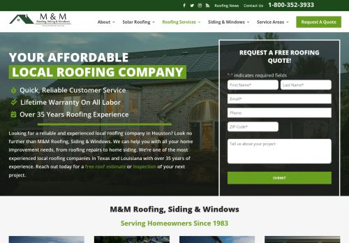 M&M Roofing, Siding & Windows - Lake Charles