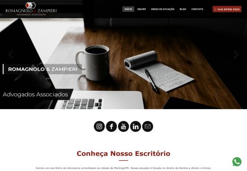 www.romagnoloezampieri.adv.br