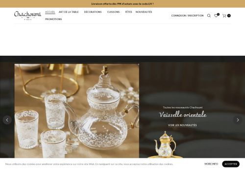 Chachoumi - Vaisselle orientale et décoration d'intérieur