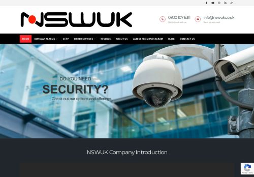 NSW UK - CCTV & Alarm Installers Huddersfield