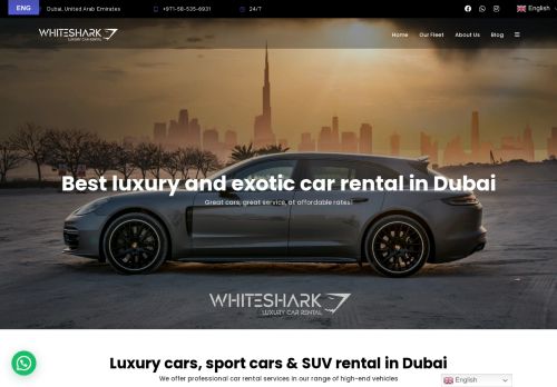whiteshark-rentcar.com