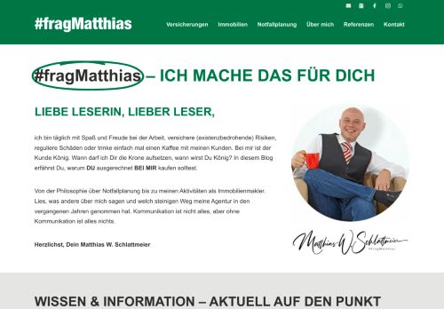 #fragMatthias