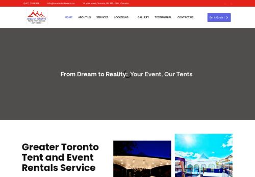 Greater Toronto Tent Rentals