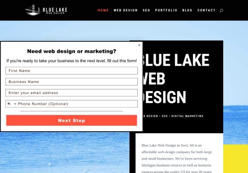 Blue Lake Web Design