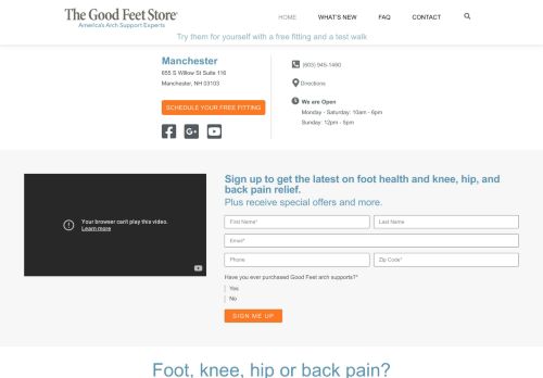 Manchester Good Feet Store Reviews 2025
