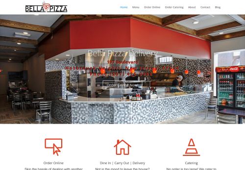Bella Pizza - Best Pizza Restaurant - Pizza Delivery Hasbrouck Heights, Pizzeria, Italian Food