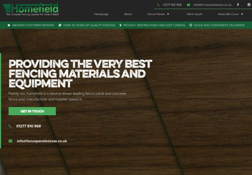 Homefield Fence Panels